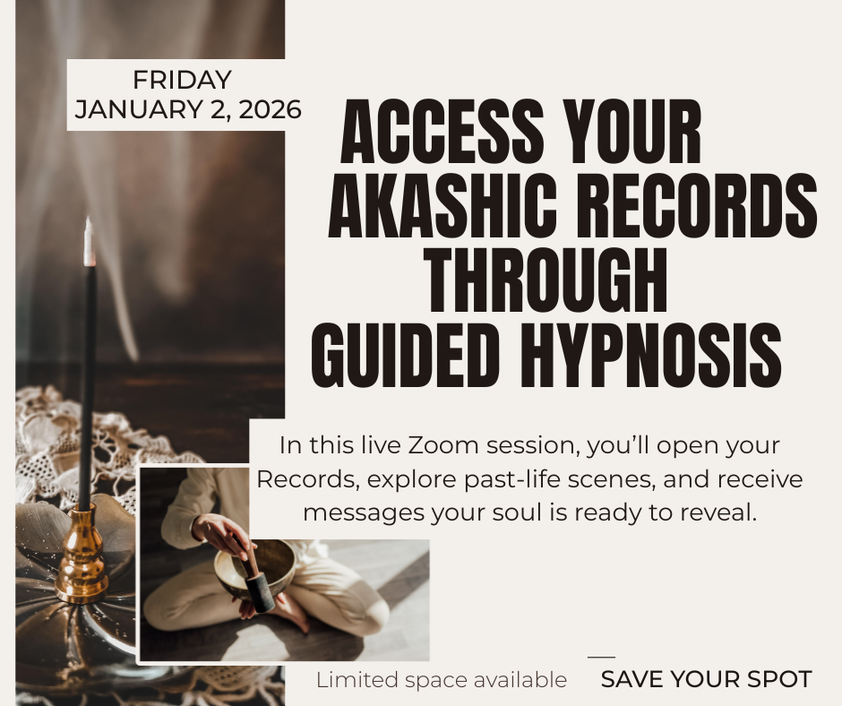 Access Your Akashic Records Guided Hypnosis · Live Zoom Session