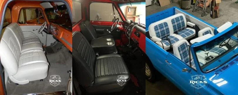 47-87 Chevy Truck Bench seat covers, C10 Buddy Bucket Seat