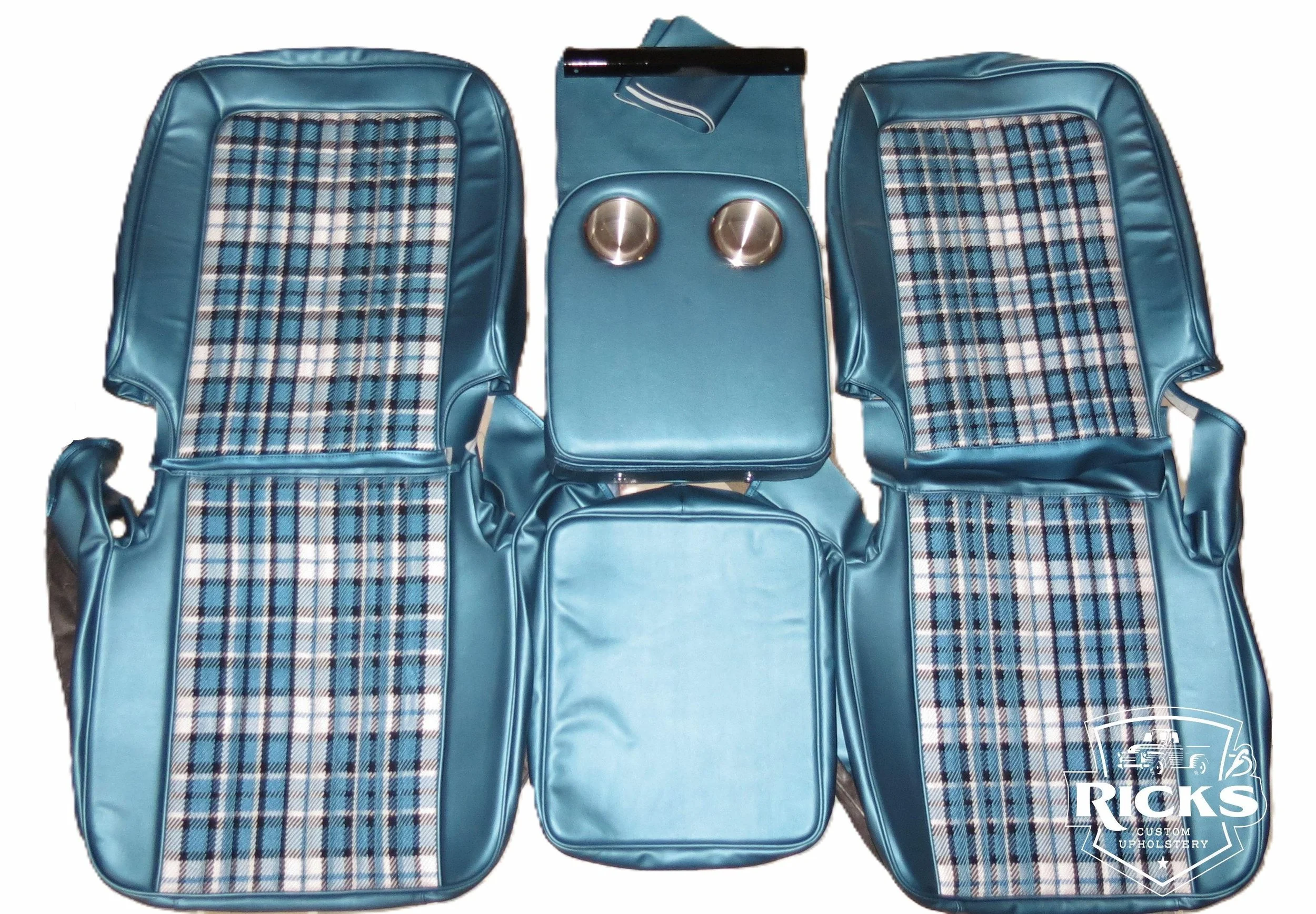 1967-1968 Plaid Buddy Bucket Seat COVERS