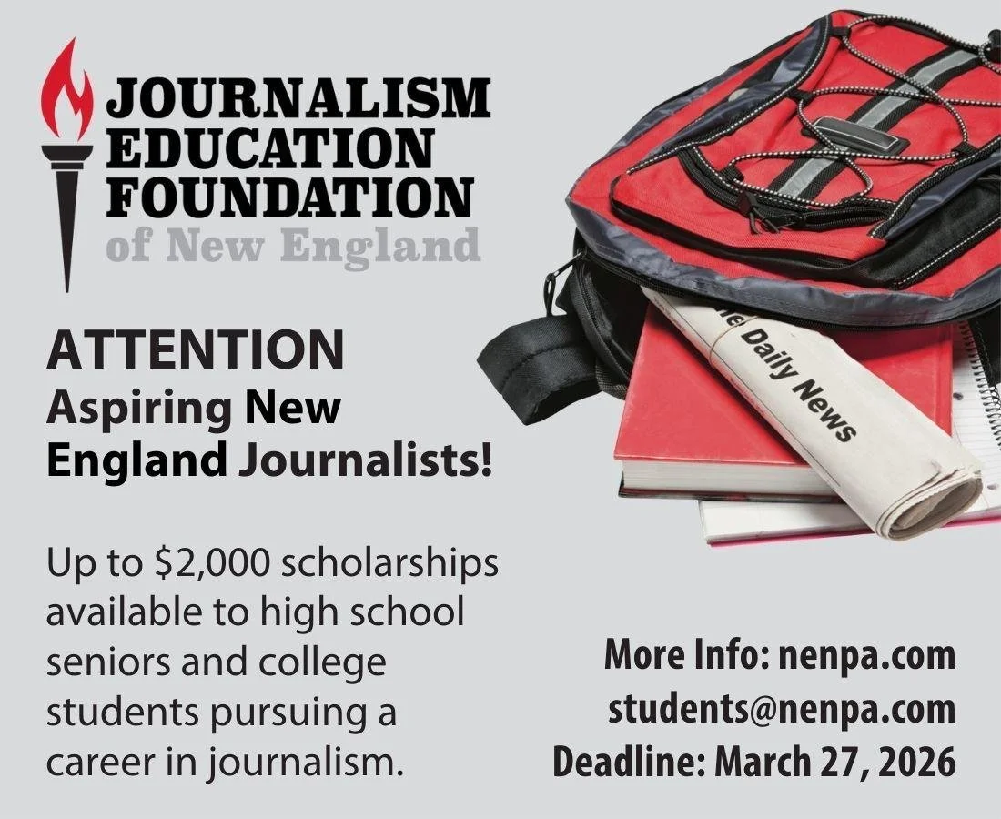 2026 New England Journalism Student Scholarships