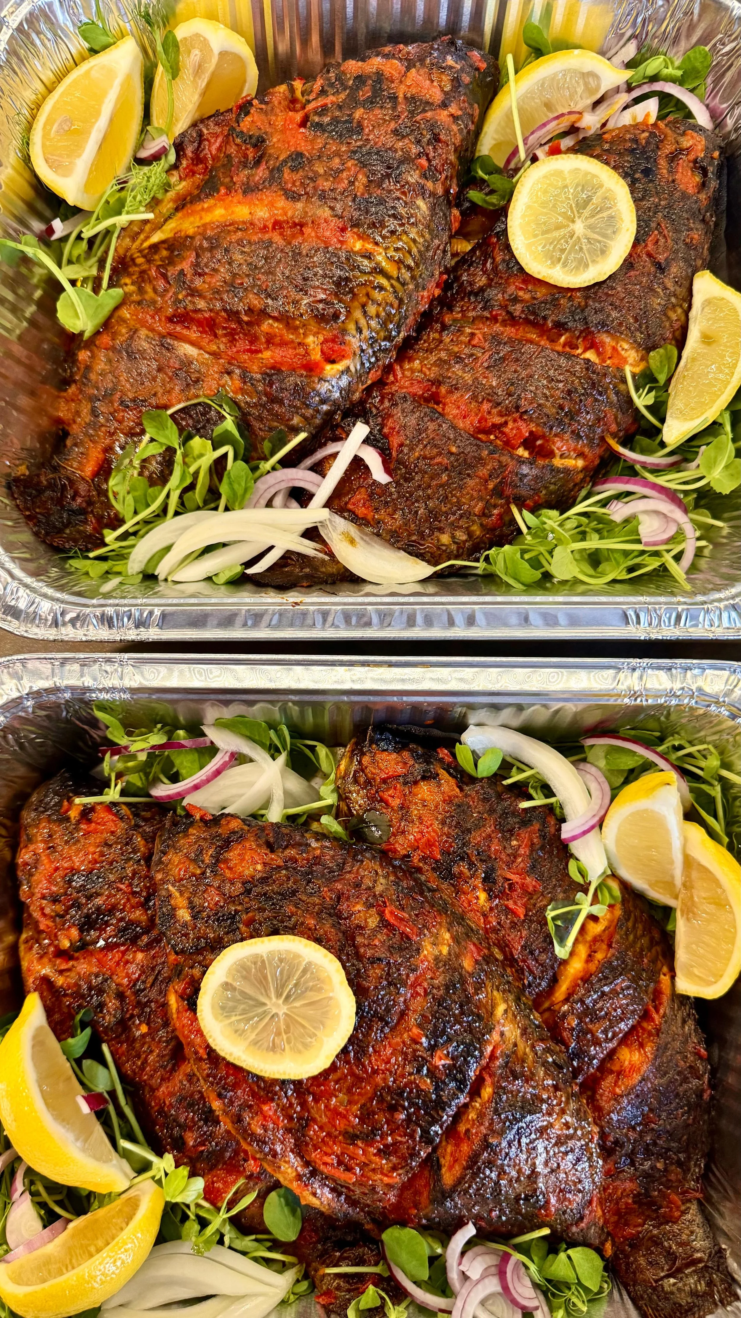 FBI Signature Tilapia Fish & Sauces