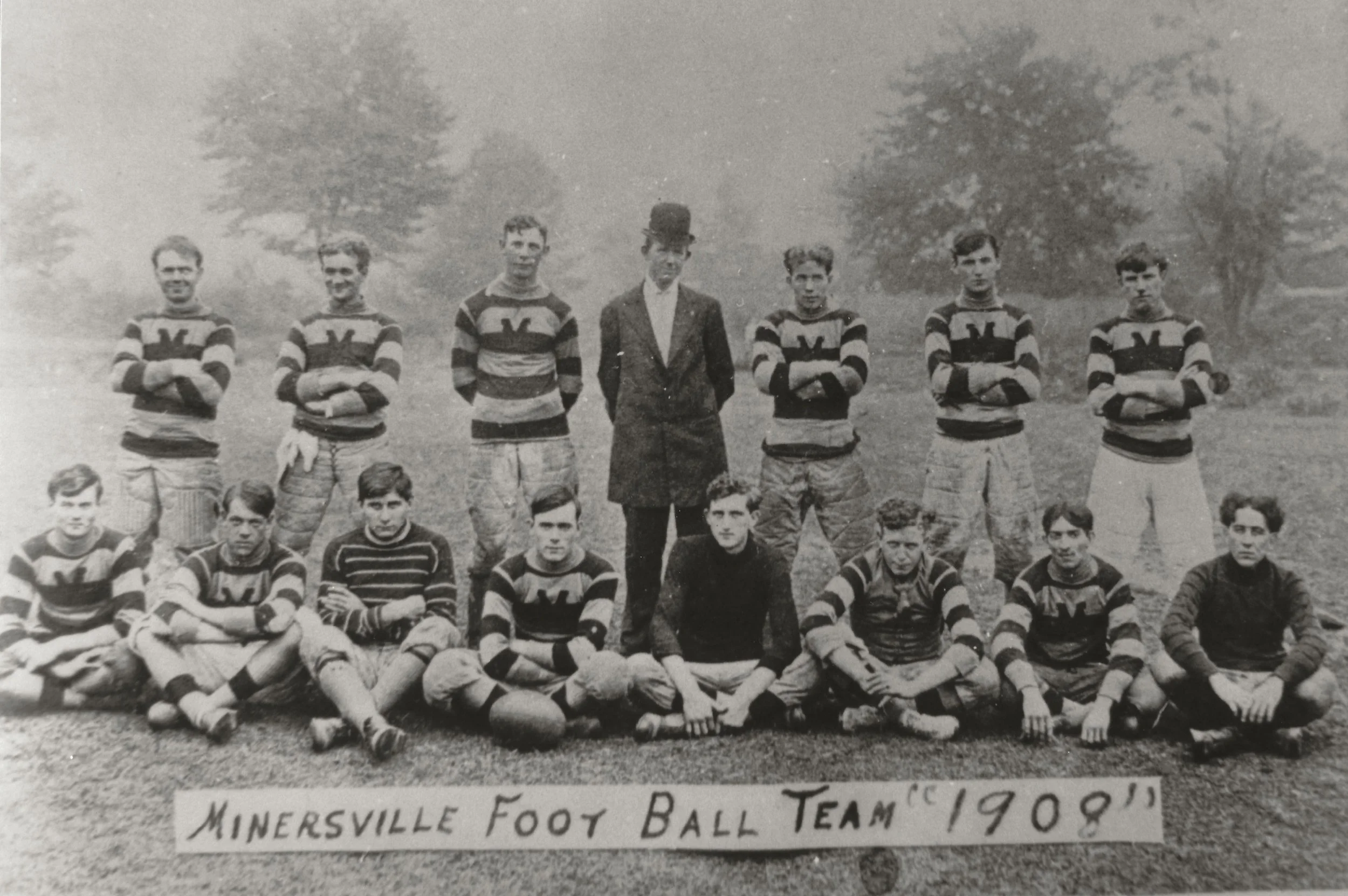 Minersville Football Team 1908