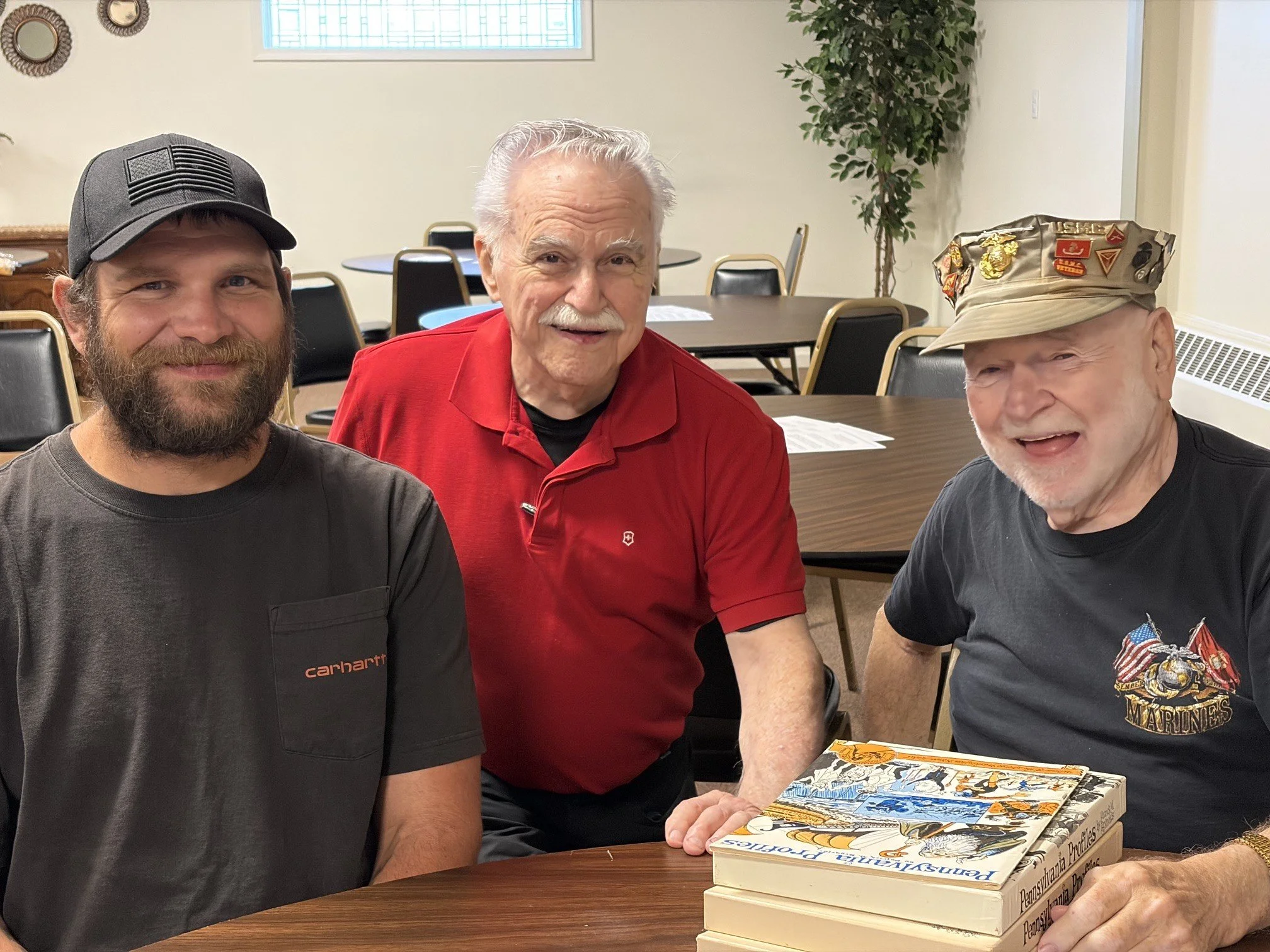 (l-r) Jarred Kleckner, Patrick Reynolds, and Donald Kleckner