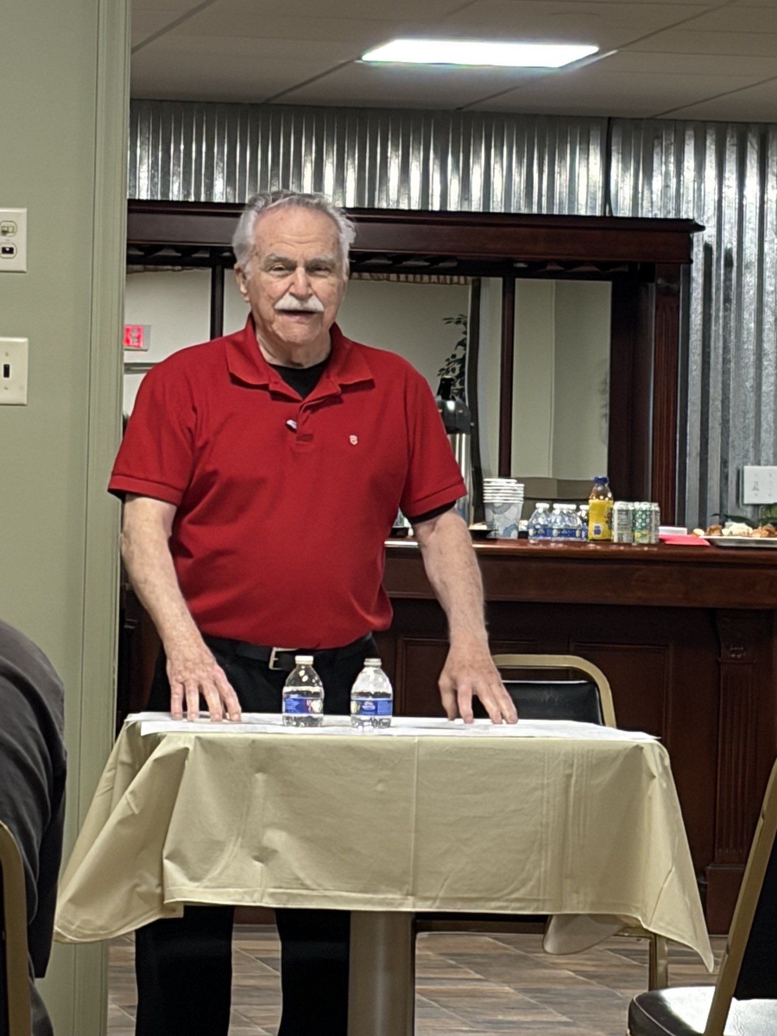 Patrick Reynolds speaking about the Declaration of Independence