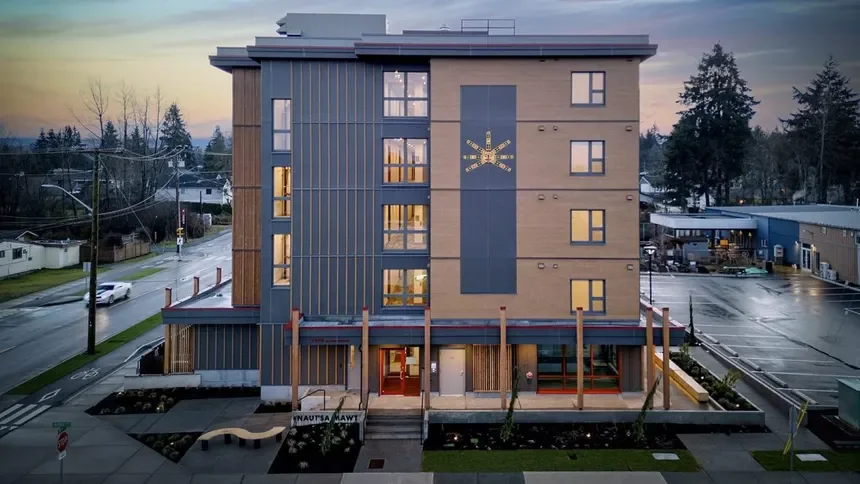 Naut’sa Mawt Supportive Housing, Courtenay