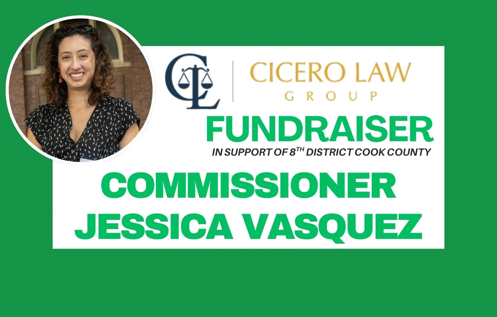 Cicero Law Fundraiser to Support Jessica Vasquez
