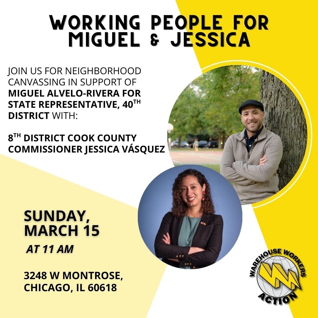 Working People for Miguel &amp; Jessica / Gente Trabajodora para Miguel y Jessica