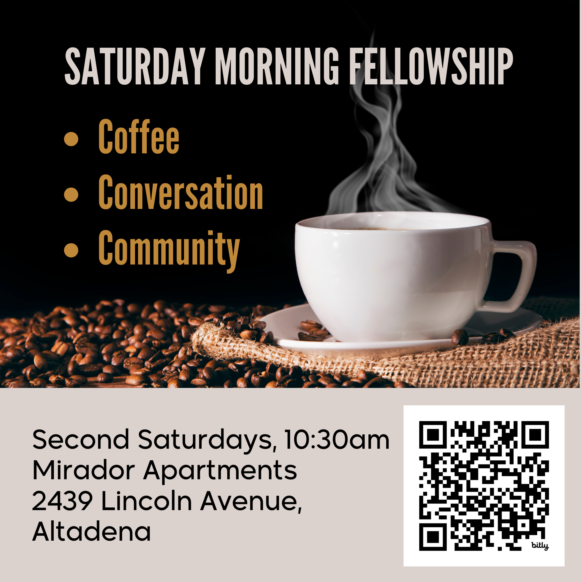 Saturday Morning Fellowship at Mirador