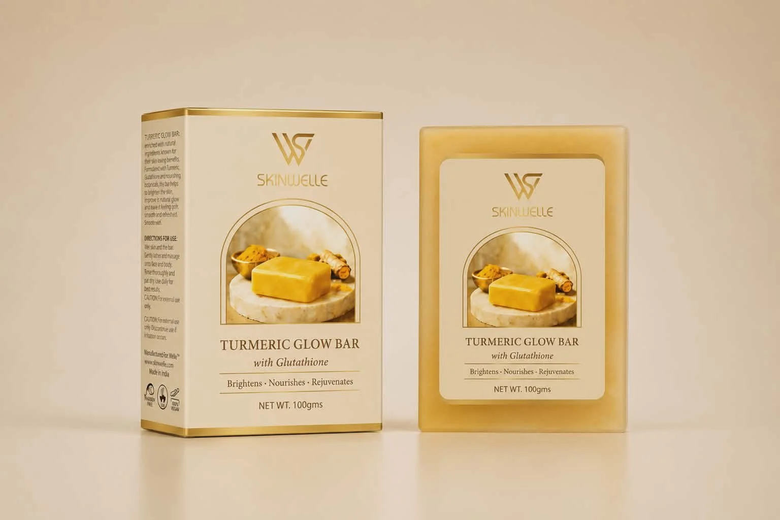 Turmeric Glow Bar with Glutathione