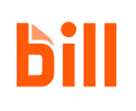 The word 'bill' in lowercase orange letters with a stylized 'b' and 'i' on a white background.