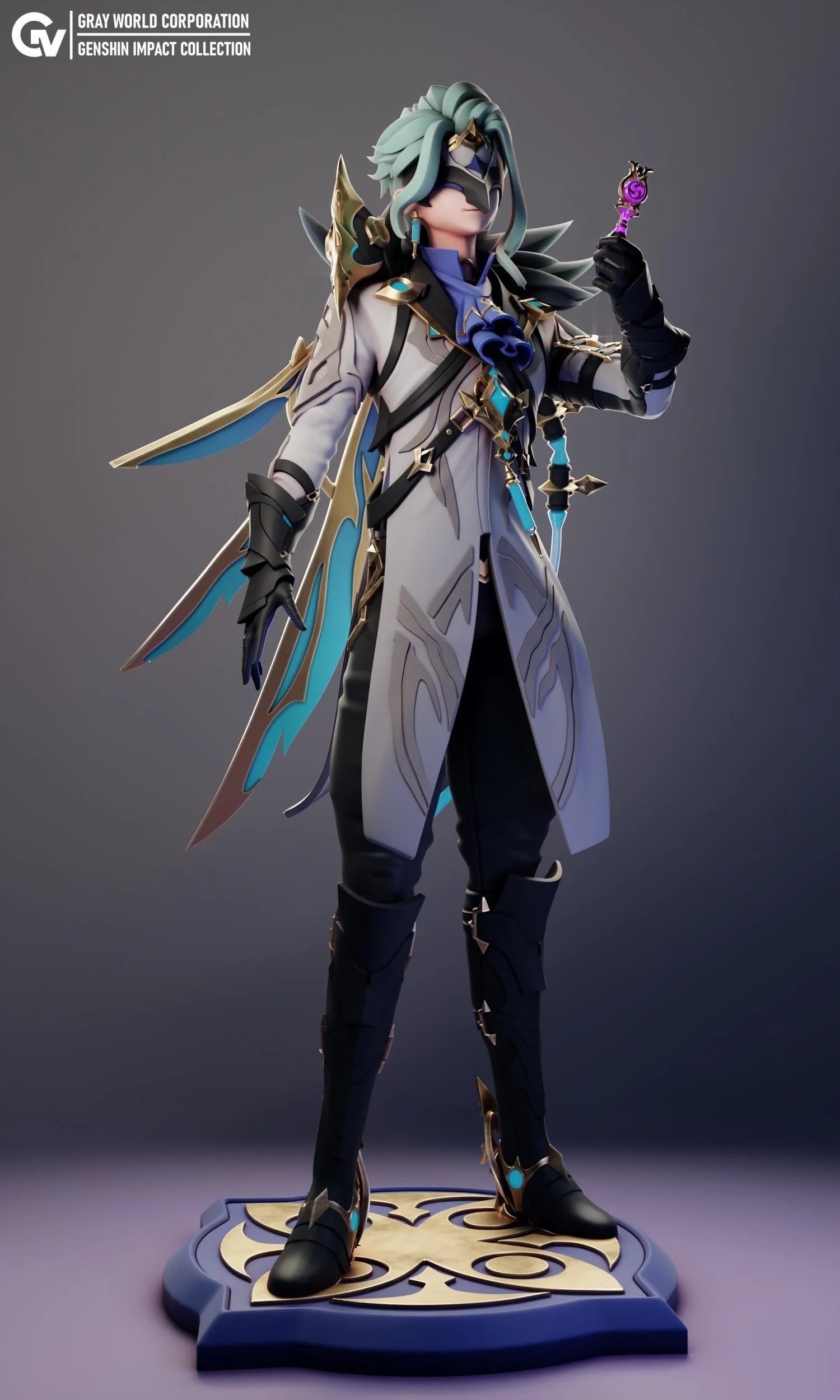 Dottore Fatui Harbanger from Genshin Impact