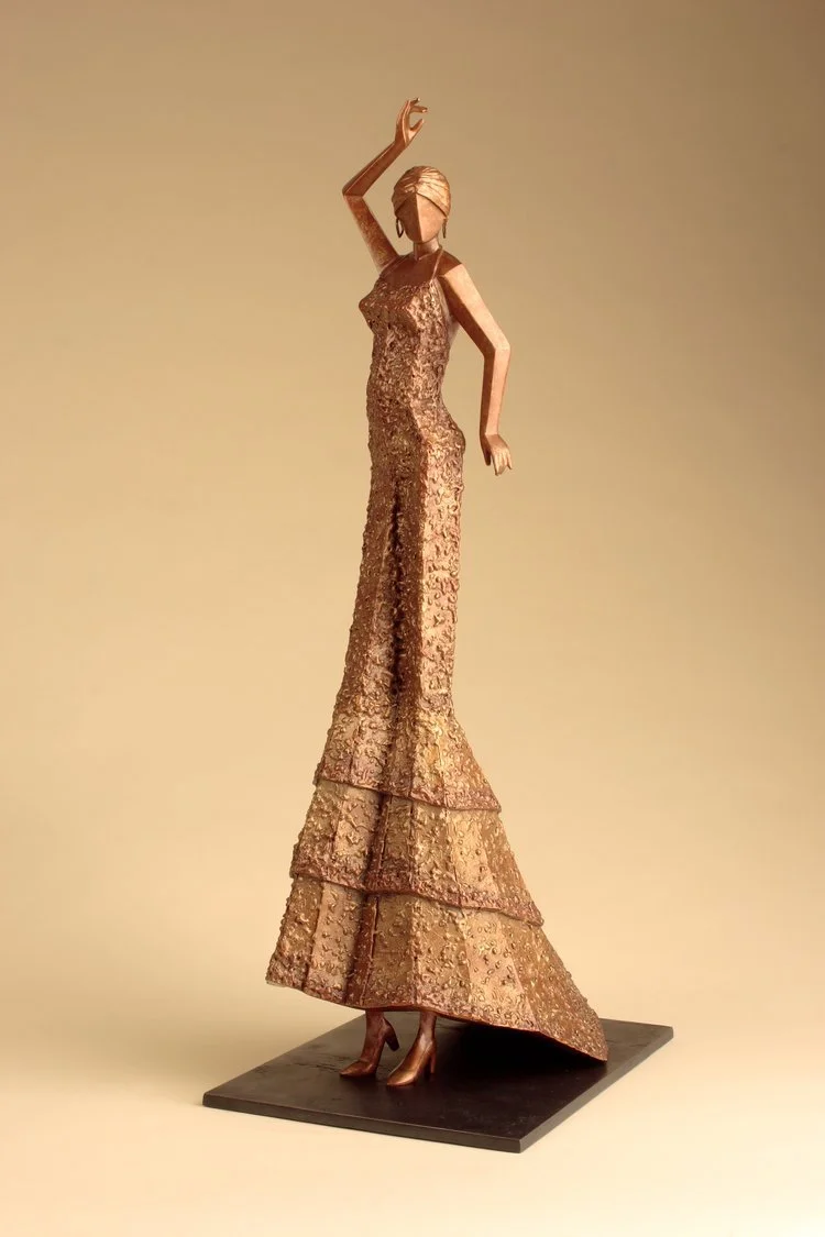 The Dancer
31"H x 14"D x 11"W
Bronze edition of 25 (1 REMAINS)