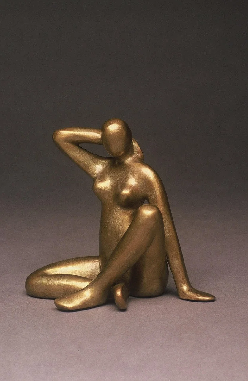 Seated Nude
6”H x 6”D x 6"W
Bronze edition of 25 
(SOLD OUT)