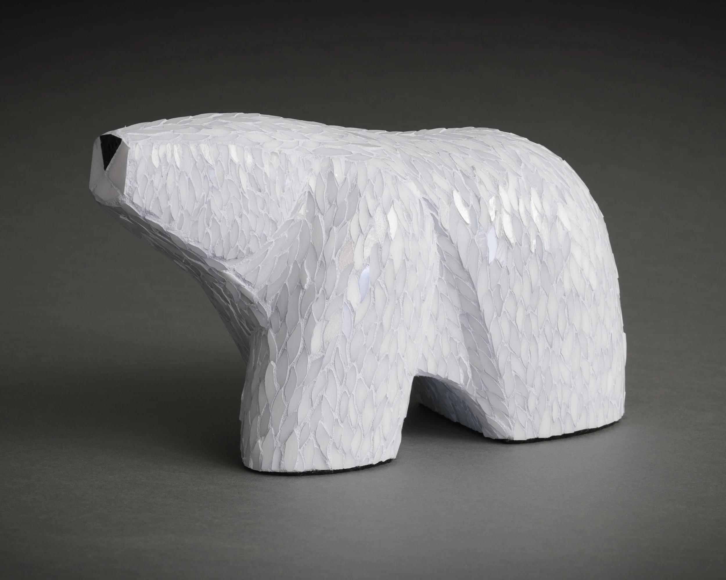 Frostee
7”H x 12”D x 4”W
Bronze w/stained glass UNIQUE (SOLD)