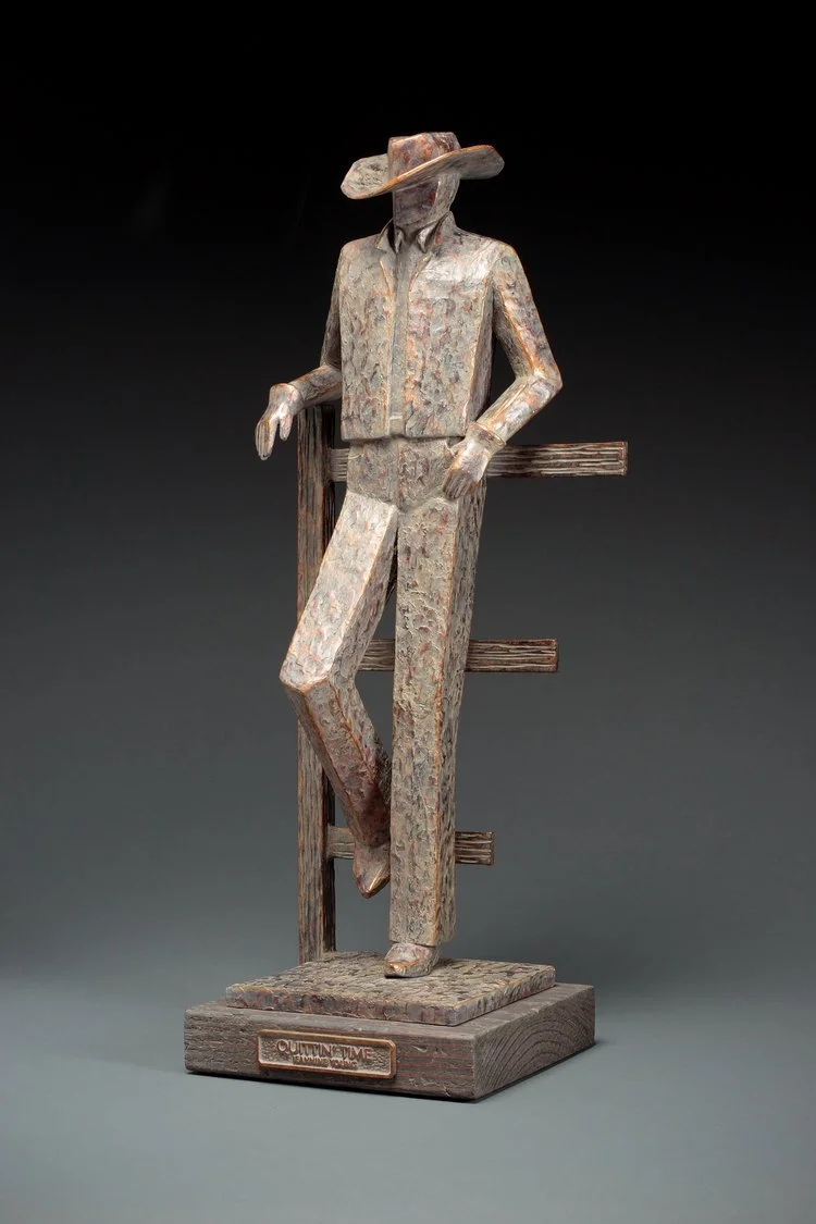 Quittin Time
21.5"H x 8.5"D x 7.5"W
Bronze edition of 25
(EDITION CLOSED)