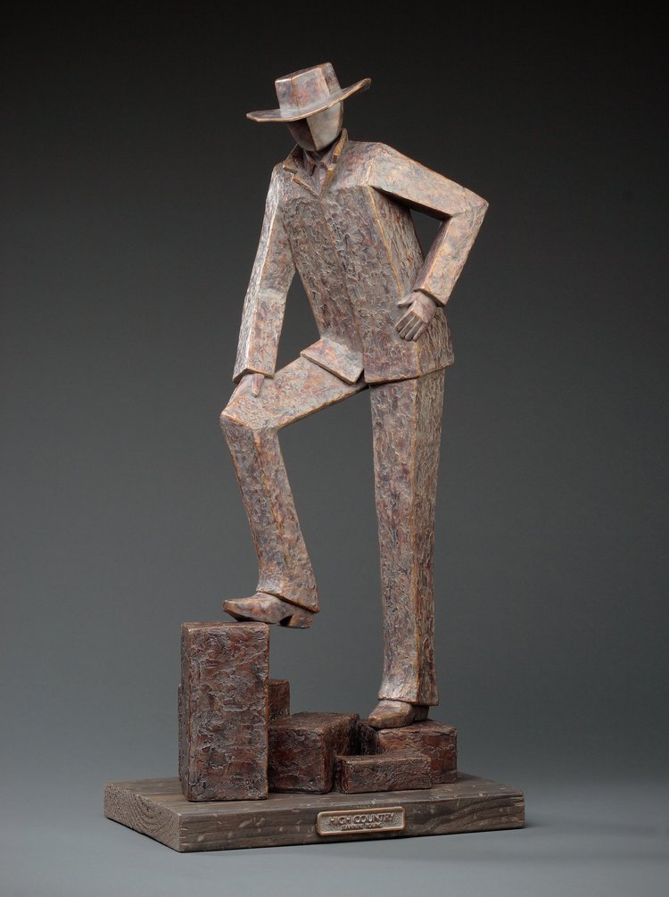 High Country 
29"H x 14"W x 9"D
Bronze edition of 25
(EDITION CLOSED)