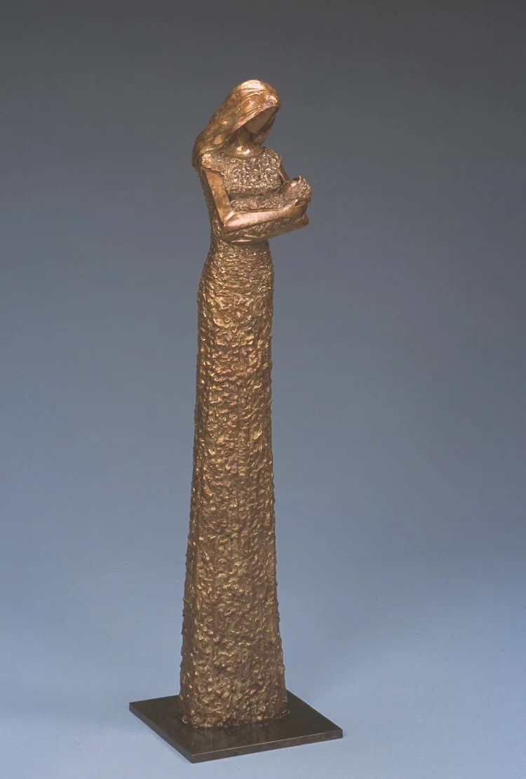 New@This 
28"H x 7"D x 7"W
Bronze edition of 25 (SOLD OUT)