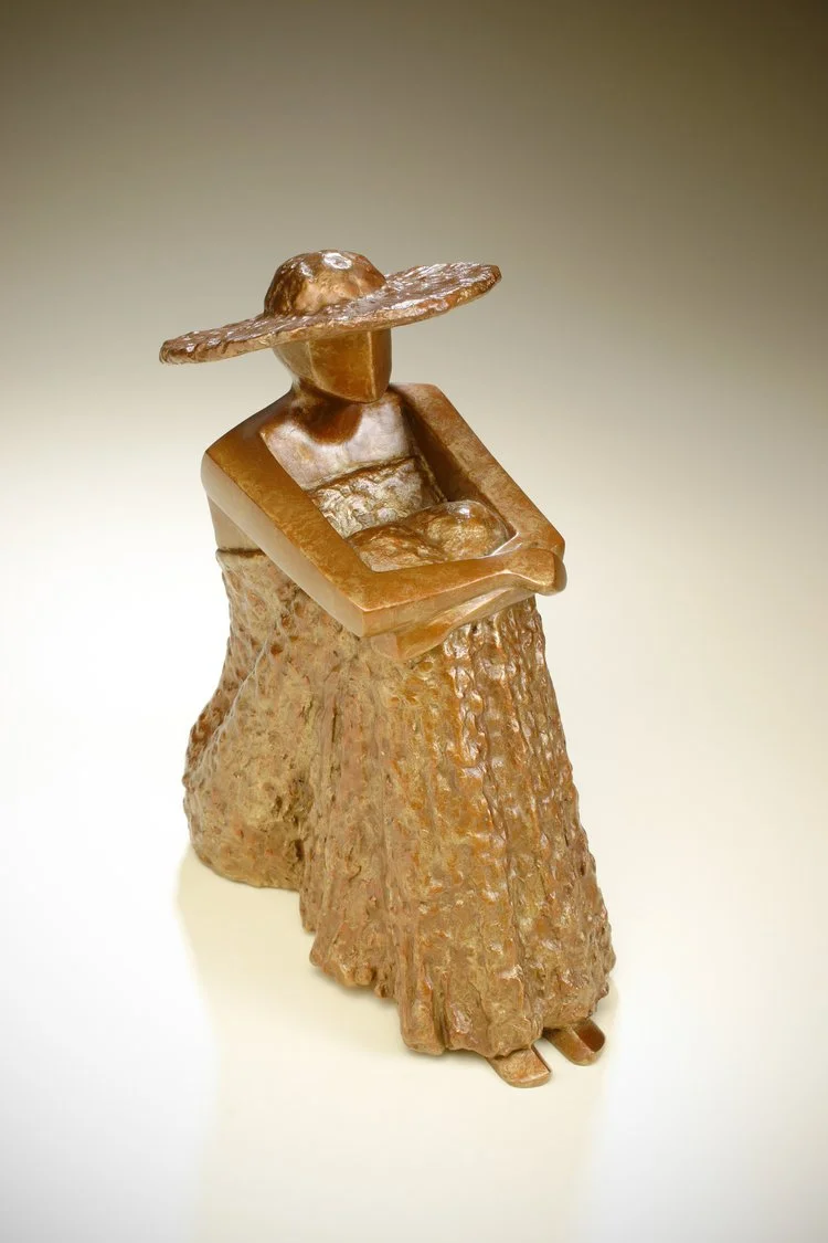 Serenity 
8"H x 7"D x 4"W
Bronze edition of 25 (SOLD OUT)