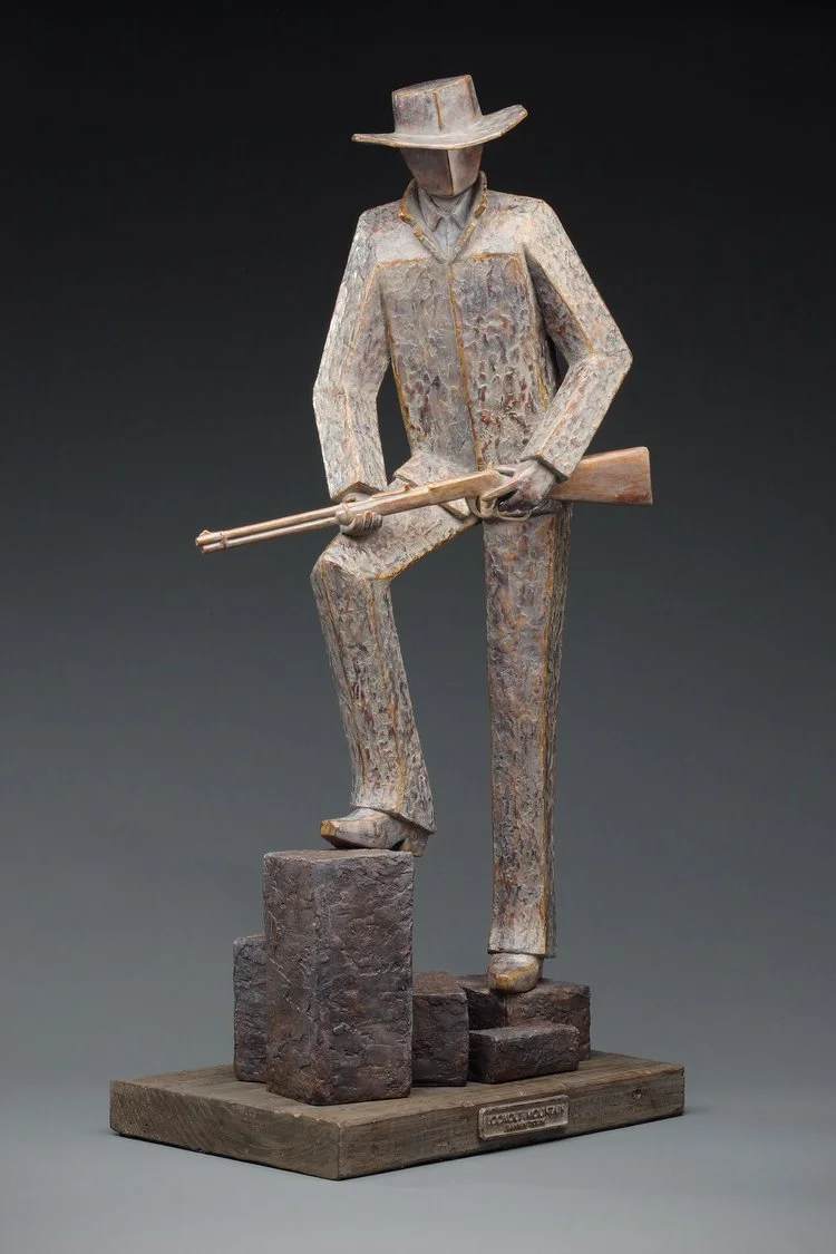 Lookout MT.
29"H x 14"W x 9"D
Bronze edition of 25 
(EDITION CLOSED)