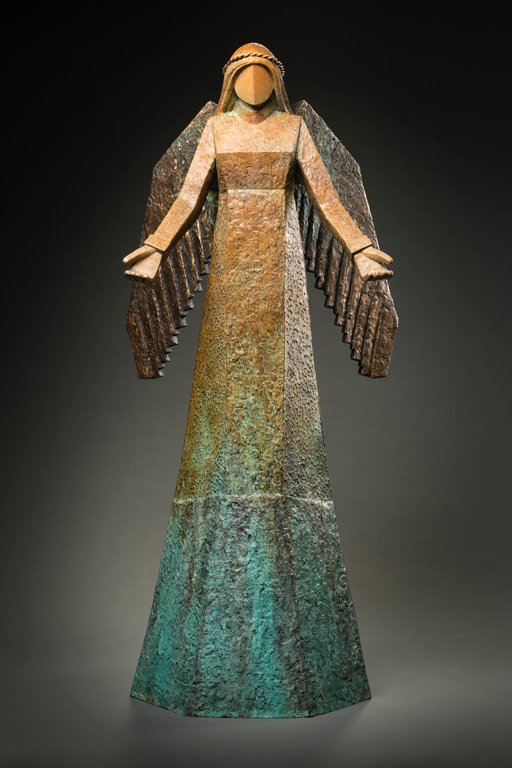 Compassion
57”H x 24”W x 24”D 
Bronze edition of 9 
(EDITION CLOSED)