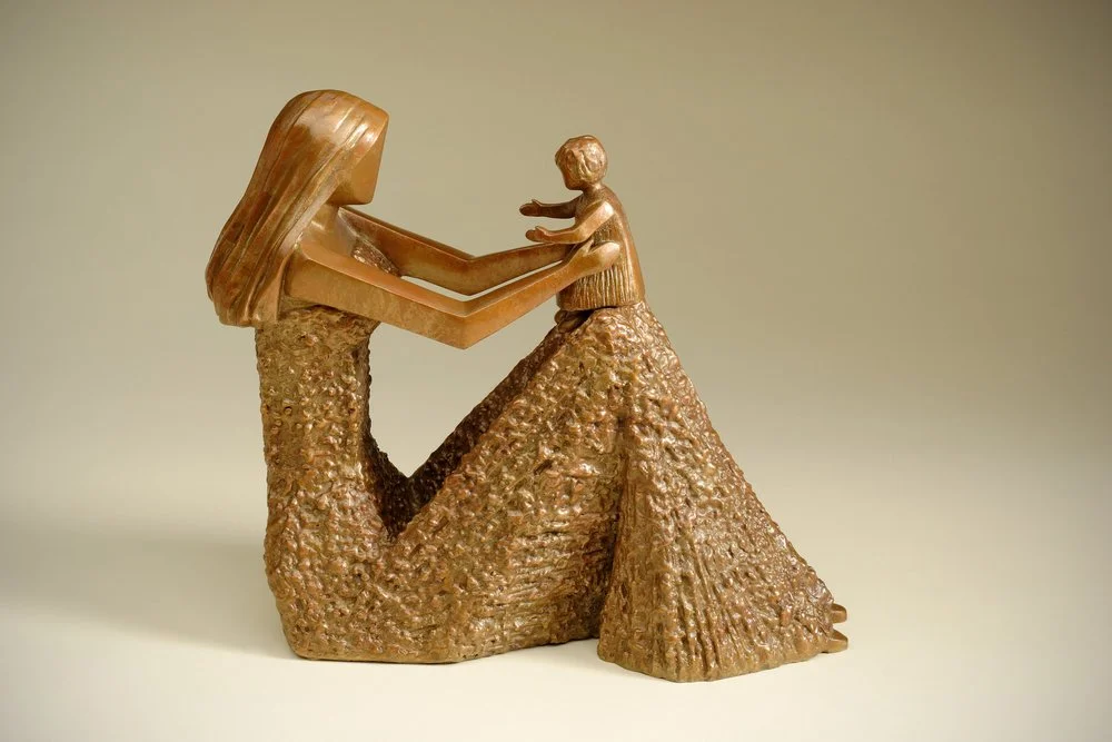 One on One
10.5"H x 11"W x 5"D
Bronze edition of 25 (SOLD OUT)

