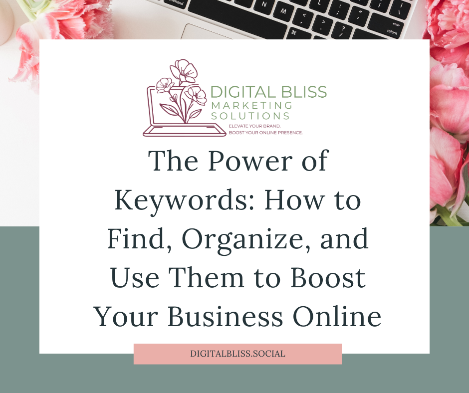 The Power of Keywords: How to Find, Organize, and Use Them to Boost Your Business Online