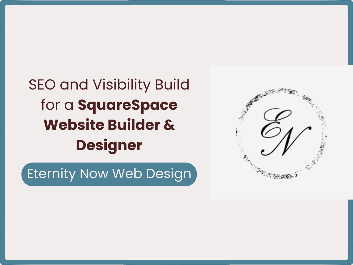 Eternity Now Web Design