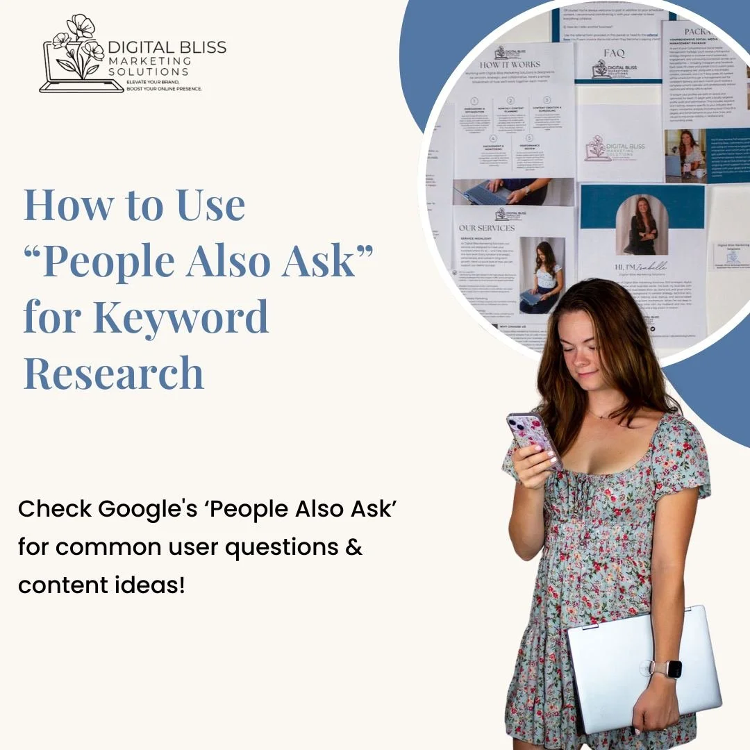 Your keyword goldmine is hiding in People Also Ask 🔍✨

#MidlandTx #westtexas #LocalSEOGlowUp #DigitalBliss #Contentthatclicks #SEO #audit #Keywordresearch #marketing #websiteoptimization