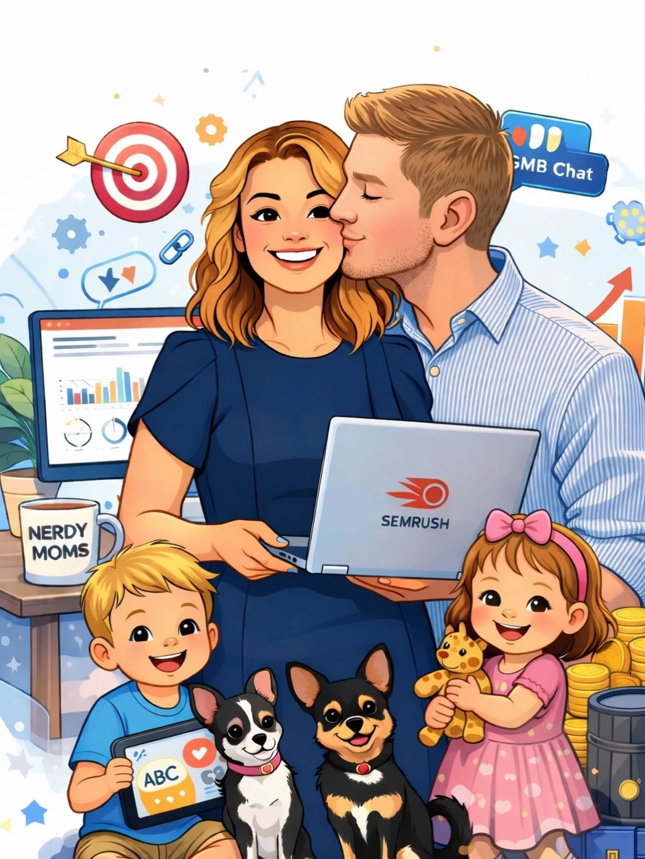 Building dreams, raising tiny humans, loving big &mdash; one kiss, one business win, one blessed Texas day at a time.

To those new here I am best known as toddler-wrangler, laptop-wielding strategist, business builder, Texas-rooted mom, and woman on