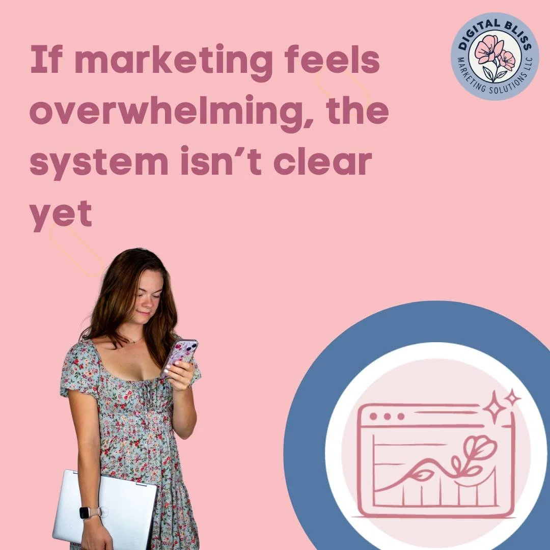 Overwhelm isn&rsquo;t a motivation problem. It&rsquo;s a clarity problem. Systems reduce stress. Guessing creates it 👀 

#MidlandTx #westtexas #LocalSEOGlowUp #DigitalBliss #Contentthatclicks #SEO #audit #Keywordresearch #marketing #websiteoptimizat