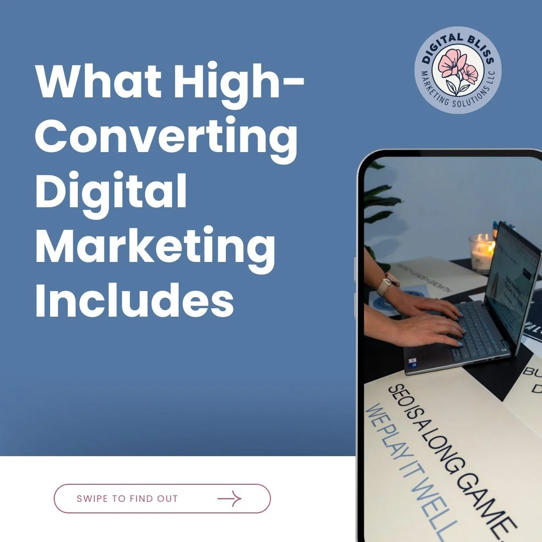 High-converting digital marketing is rarely flashy. 
It&rsquo;s structured. 
It includes: 
&bull; Messaging that immediately communicates value 
&bull; A clearly defined audience 
&bull; SEO targeting buying intent &mdash; not vanity keywords 
&bull;