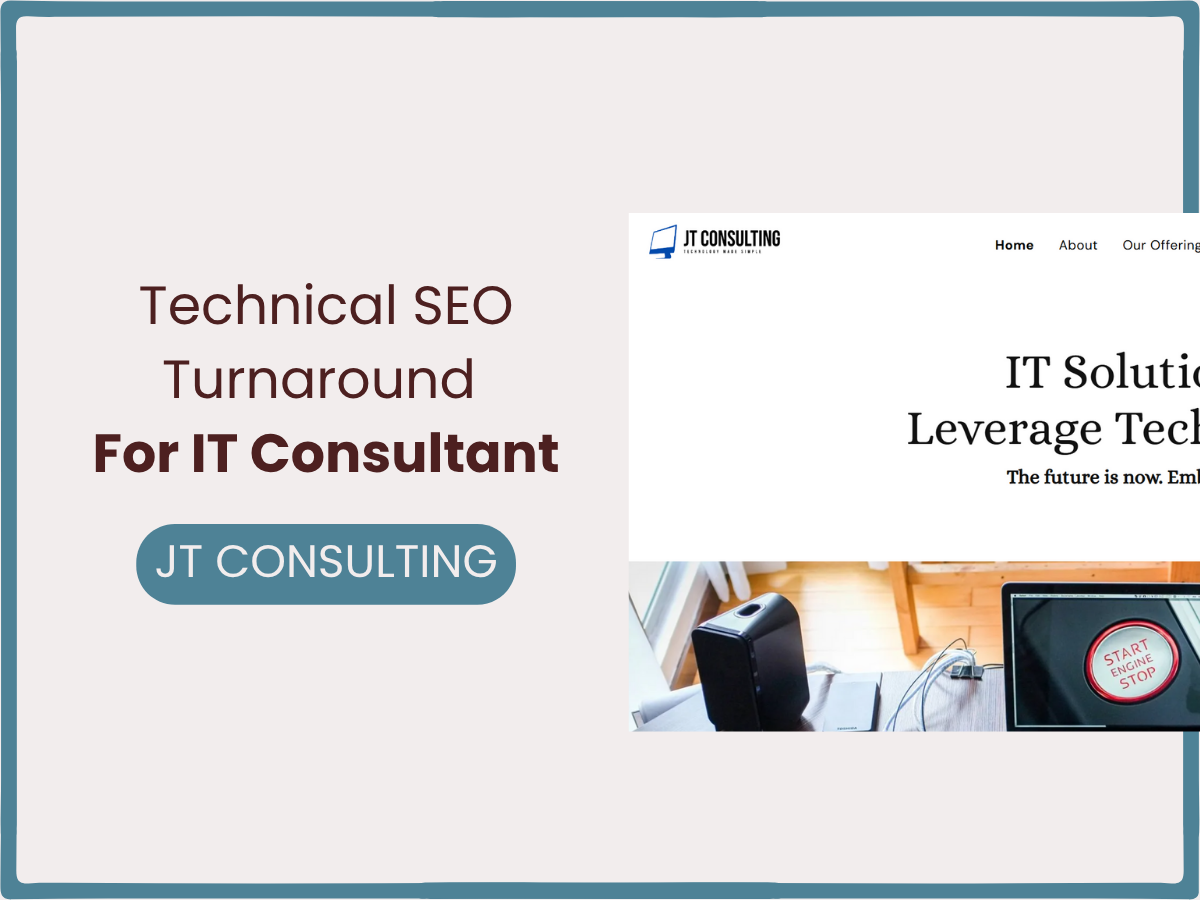 SEO Transformation | JT Consulting AK