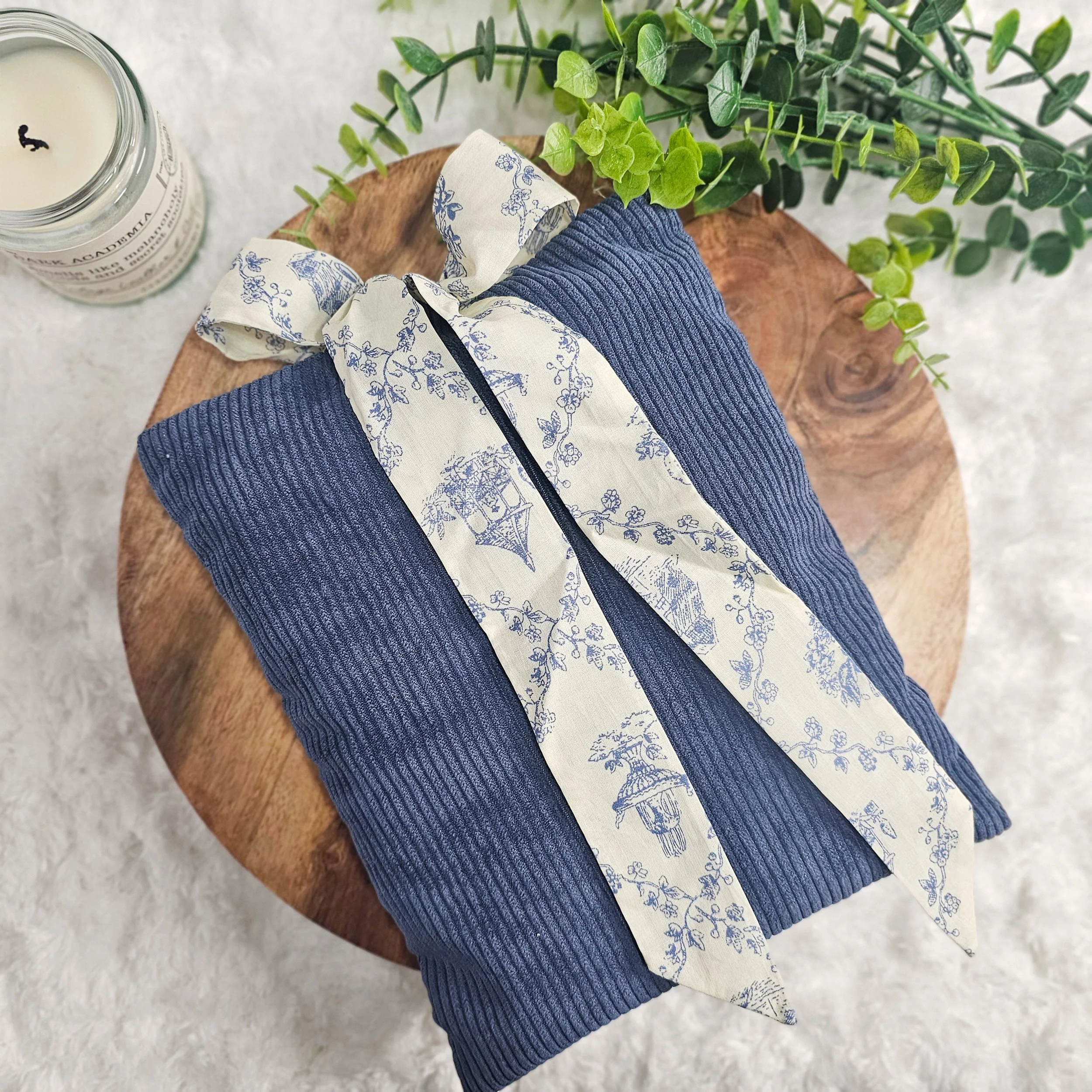 Navy Blue - Corduroy Book Sleeve