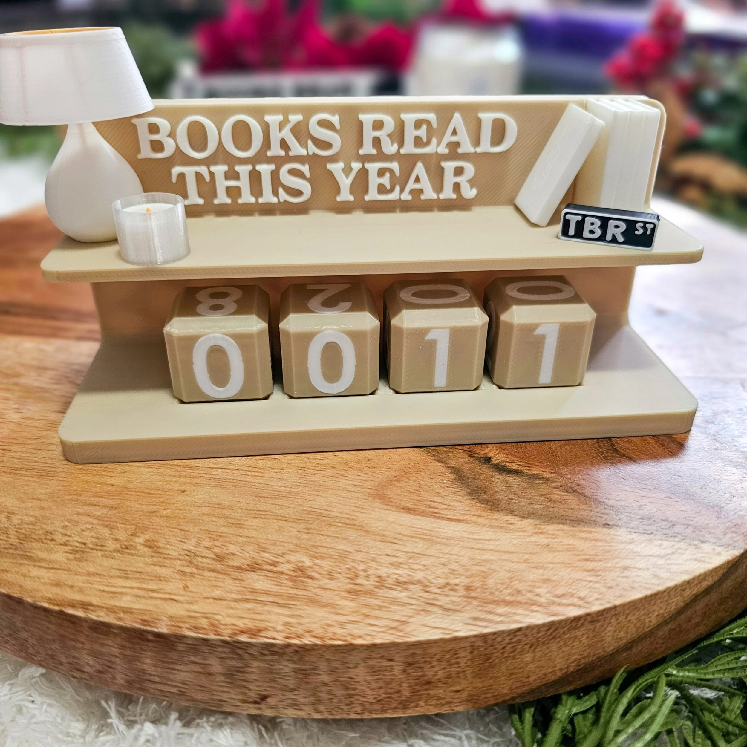 Books Read Counter - Cozy