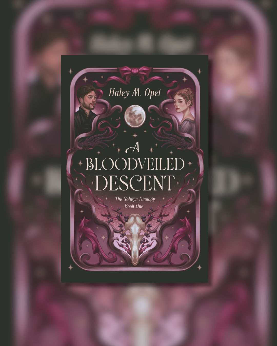 A Bloodveiled Descent - (Signed) - Paperback