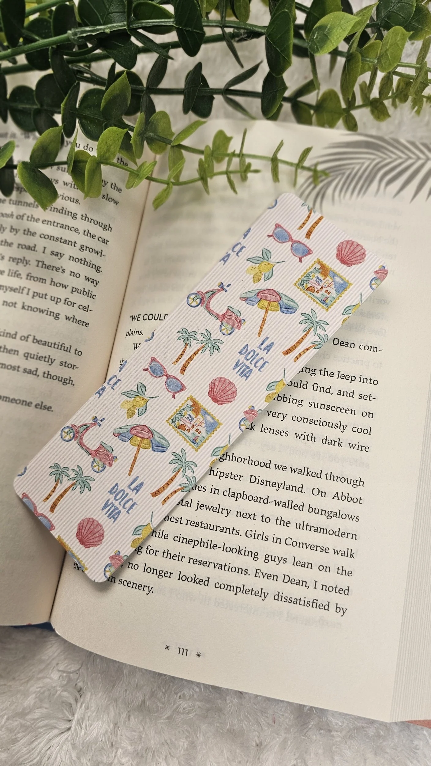 Italian Summer Bookmark