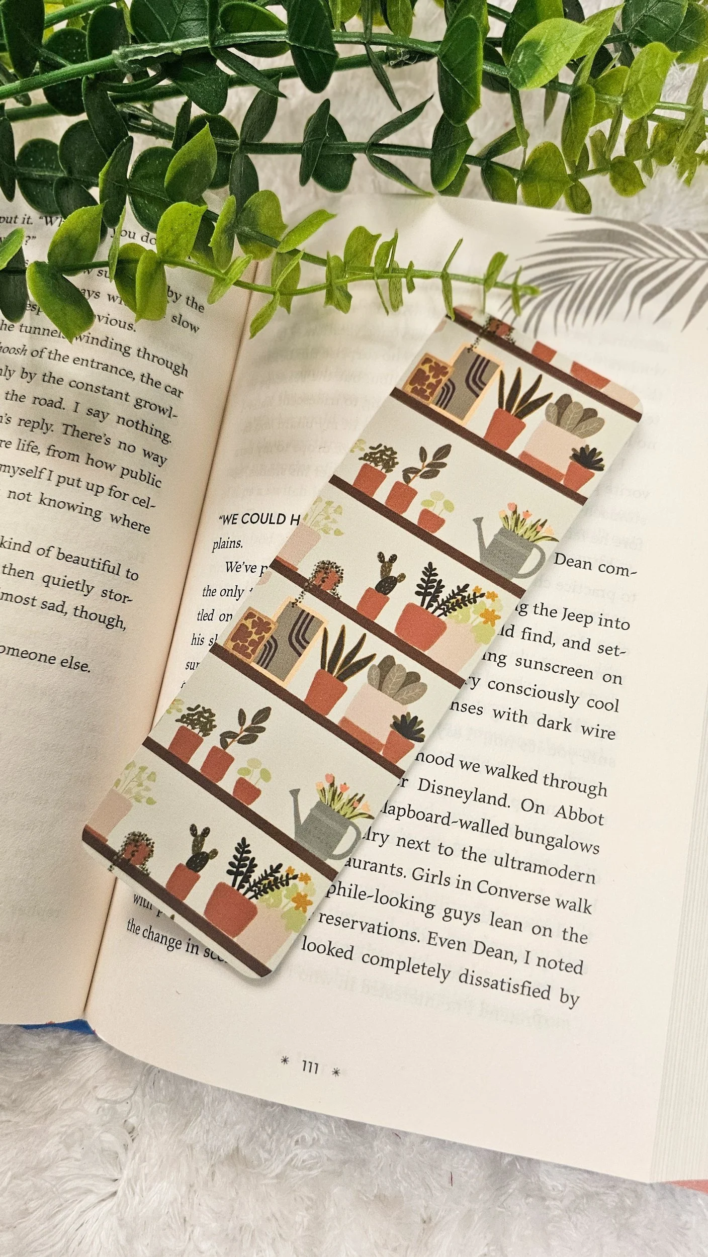 plant shelf bookmark