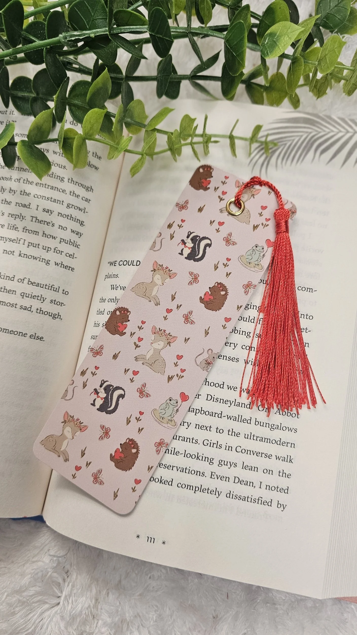 Cupid's Critters Bookmark