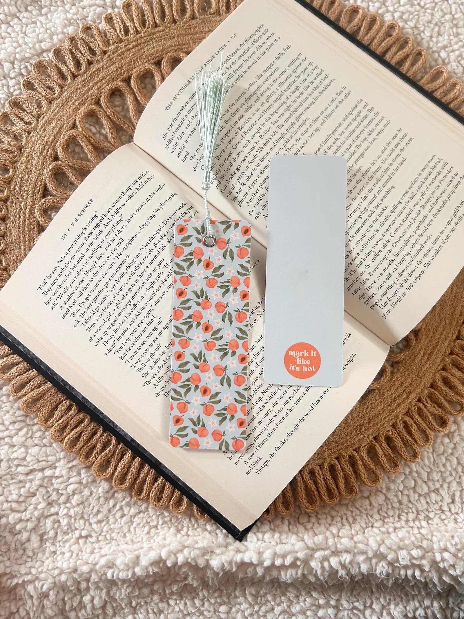 Just Peachy Bookmark