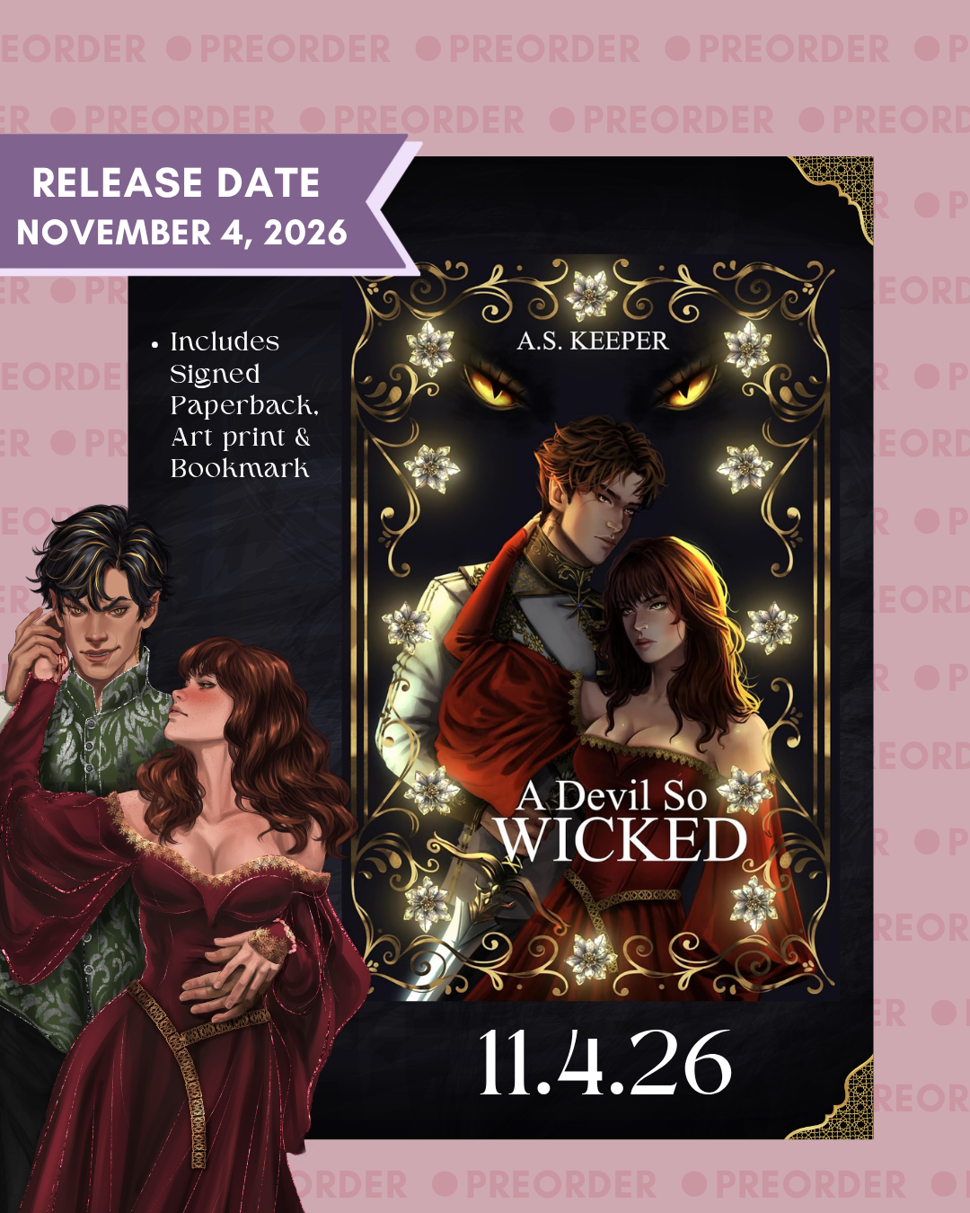 A Devil So Wicked (Preorder, Paperback)