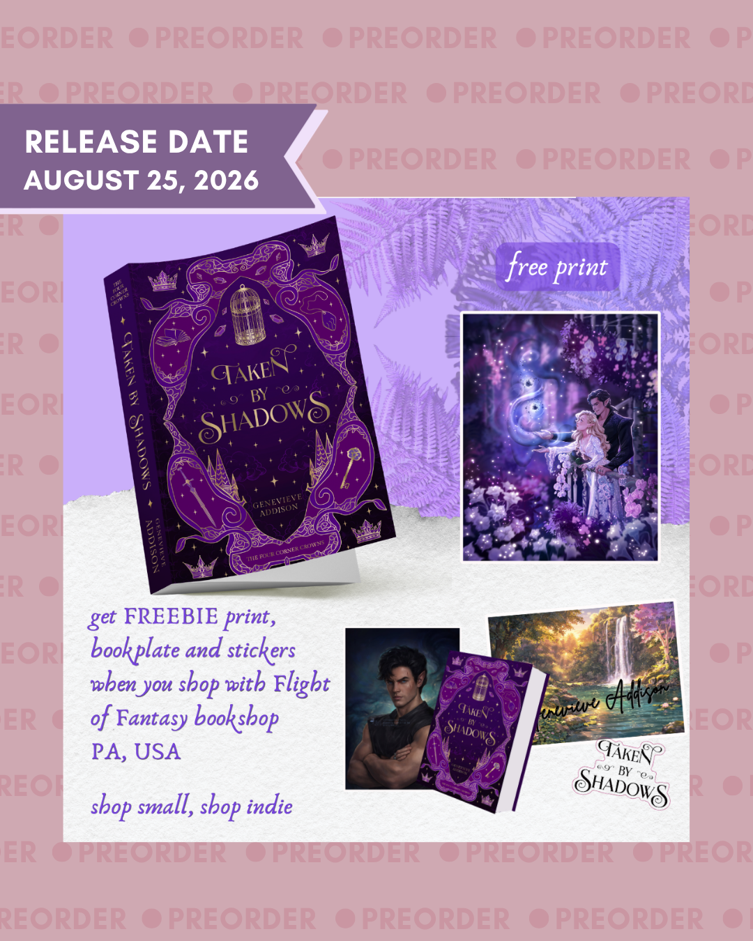 Taken by Shadows (Preorder, Paperback)