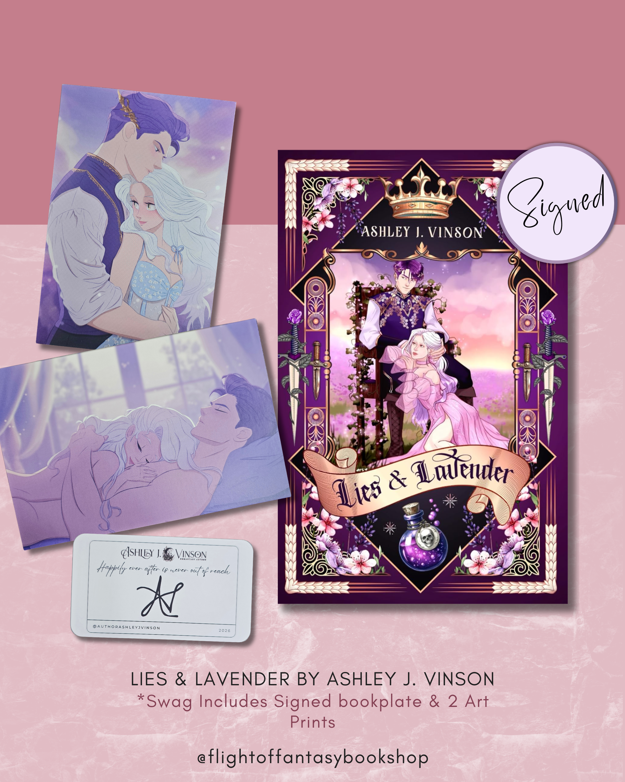 Lies and Lavender (Signed)