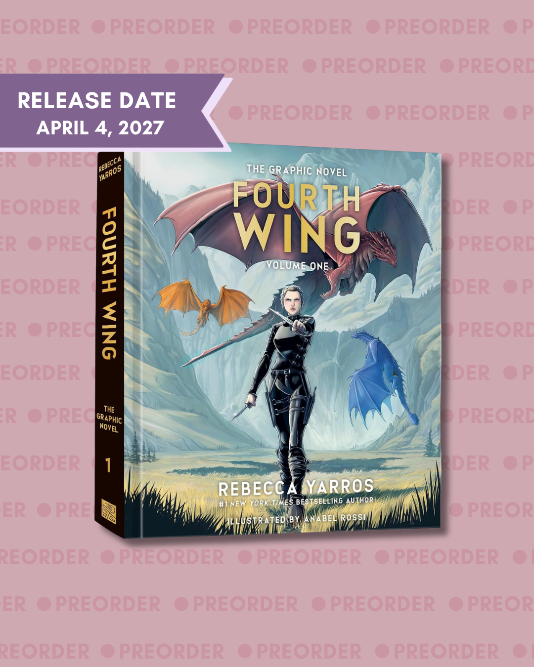 Fourth Wing, The Graphic Novel: Volume One