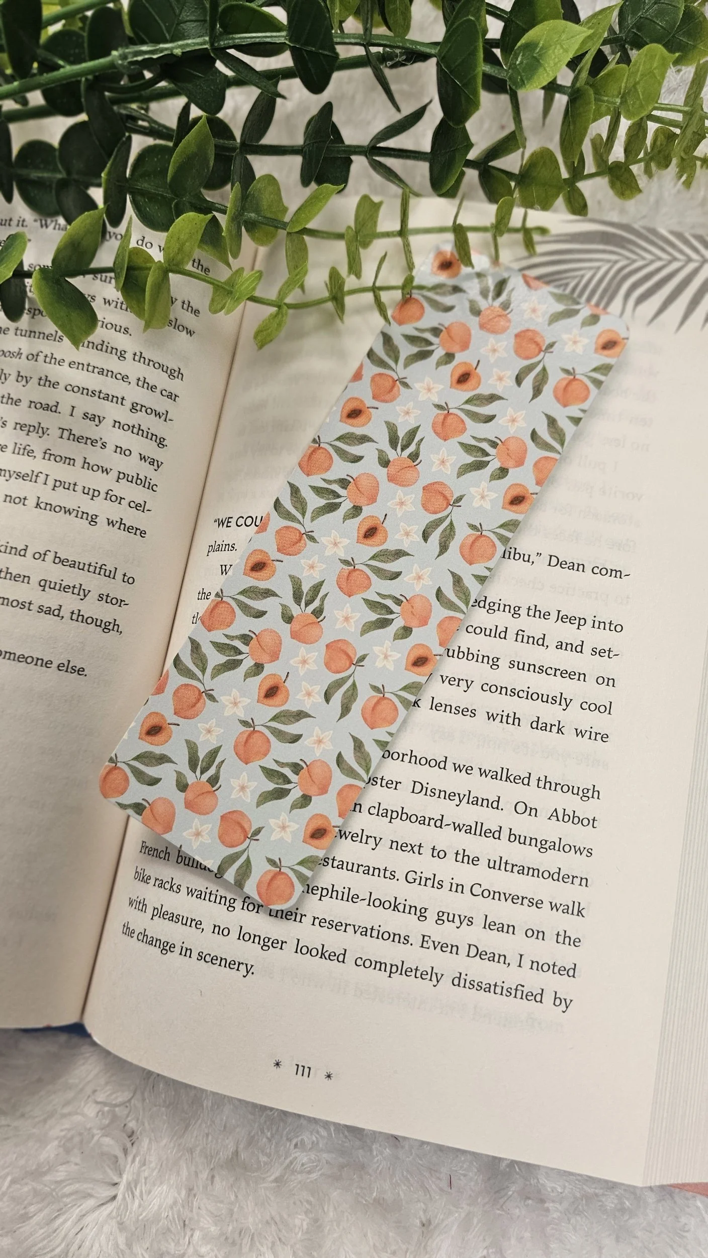 Just Peachy Bookmark