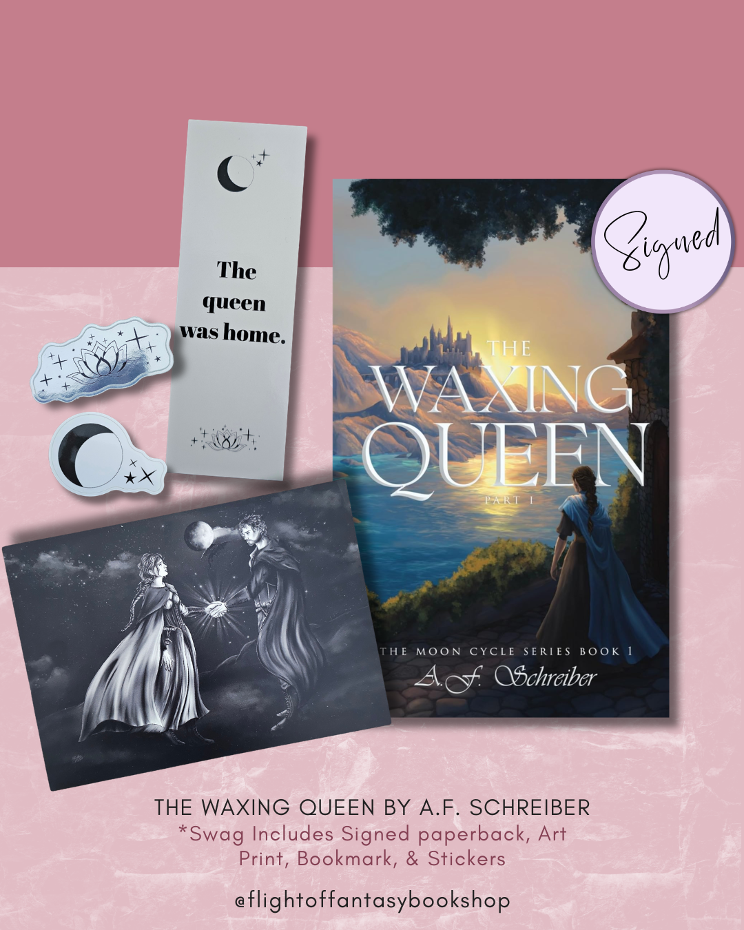 The Waxing Queen (Signed)