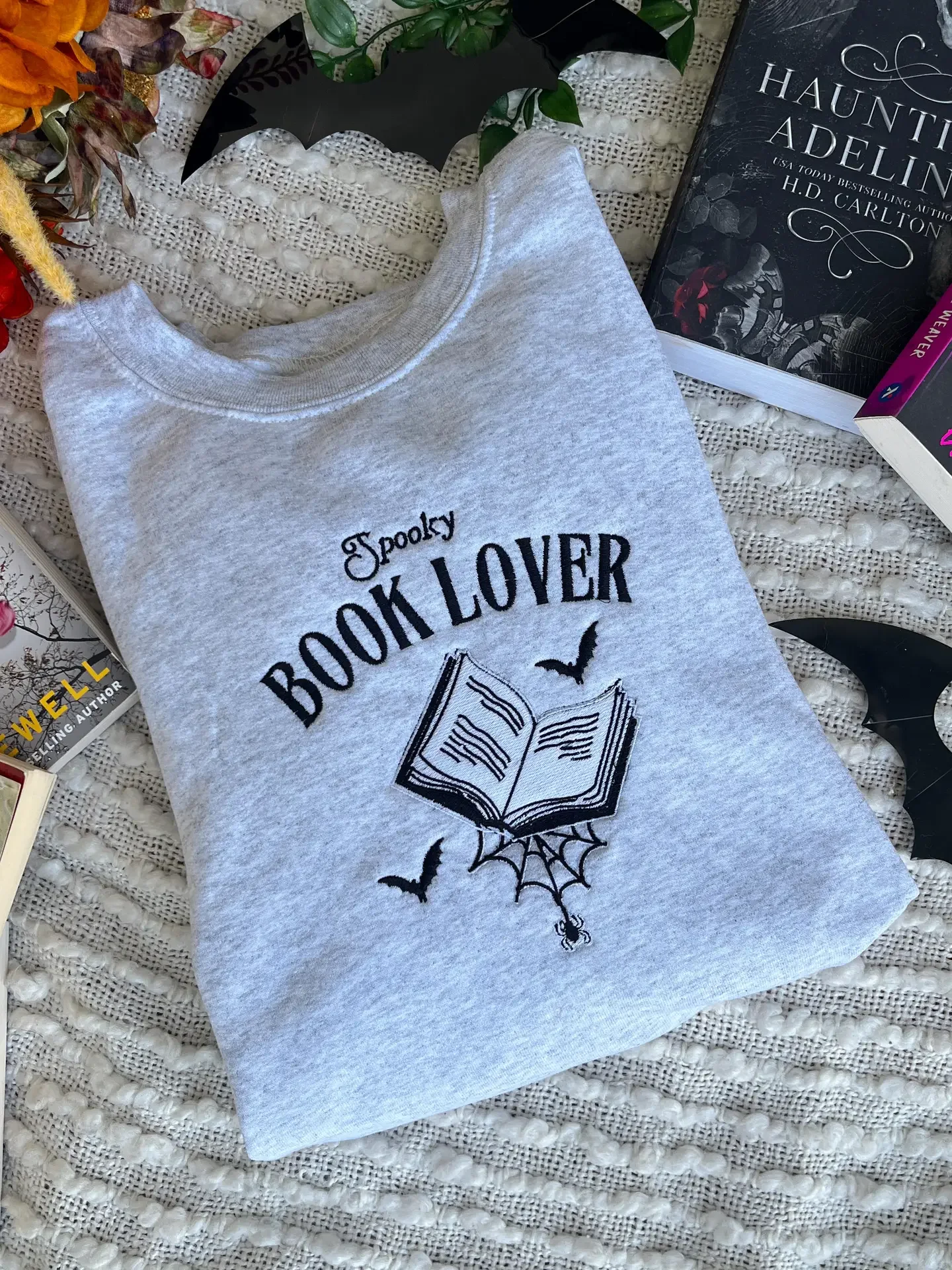 Spooky Book Lover Sweatshirt