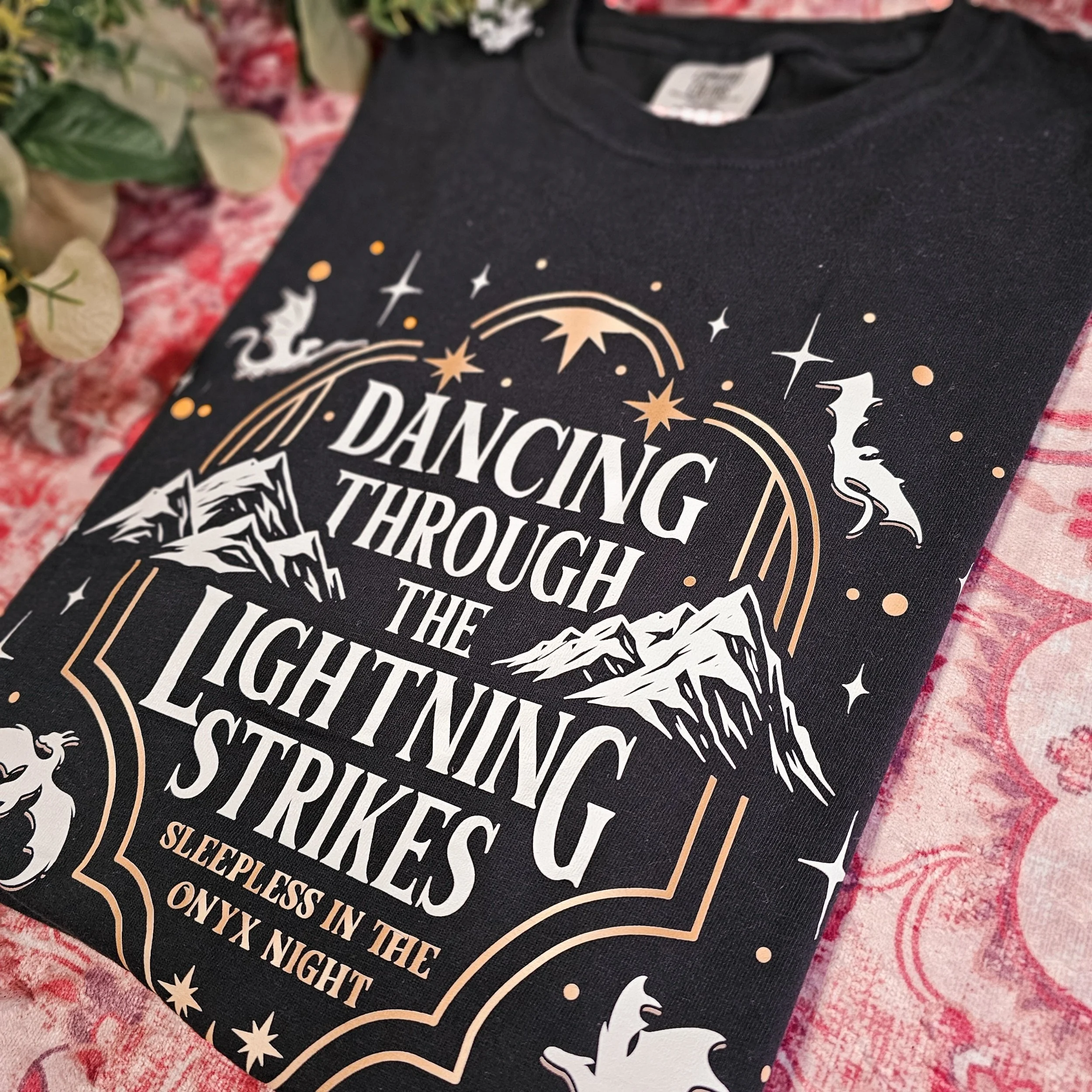 Dancing Through the Lightning Strikes  Boxy Tee