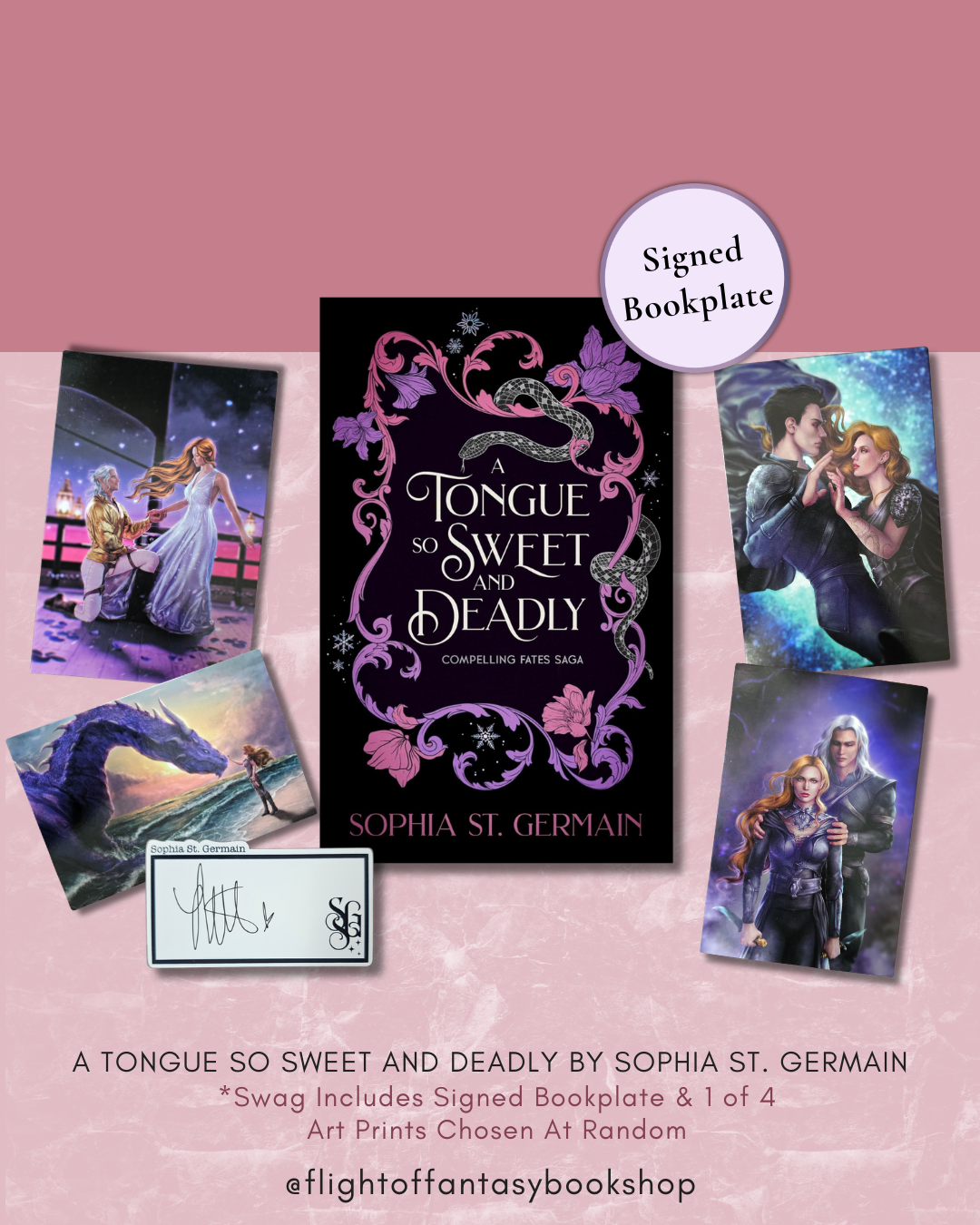 A Tongue so Sweet and Deadly - Paperback (Signed Bookplate)