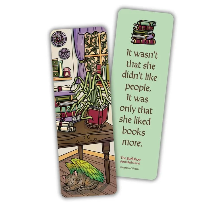 A Day in the Jam Shop Bookmark | The Spellshop