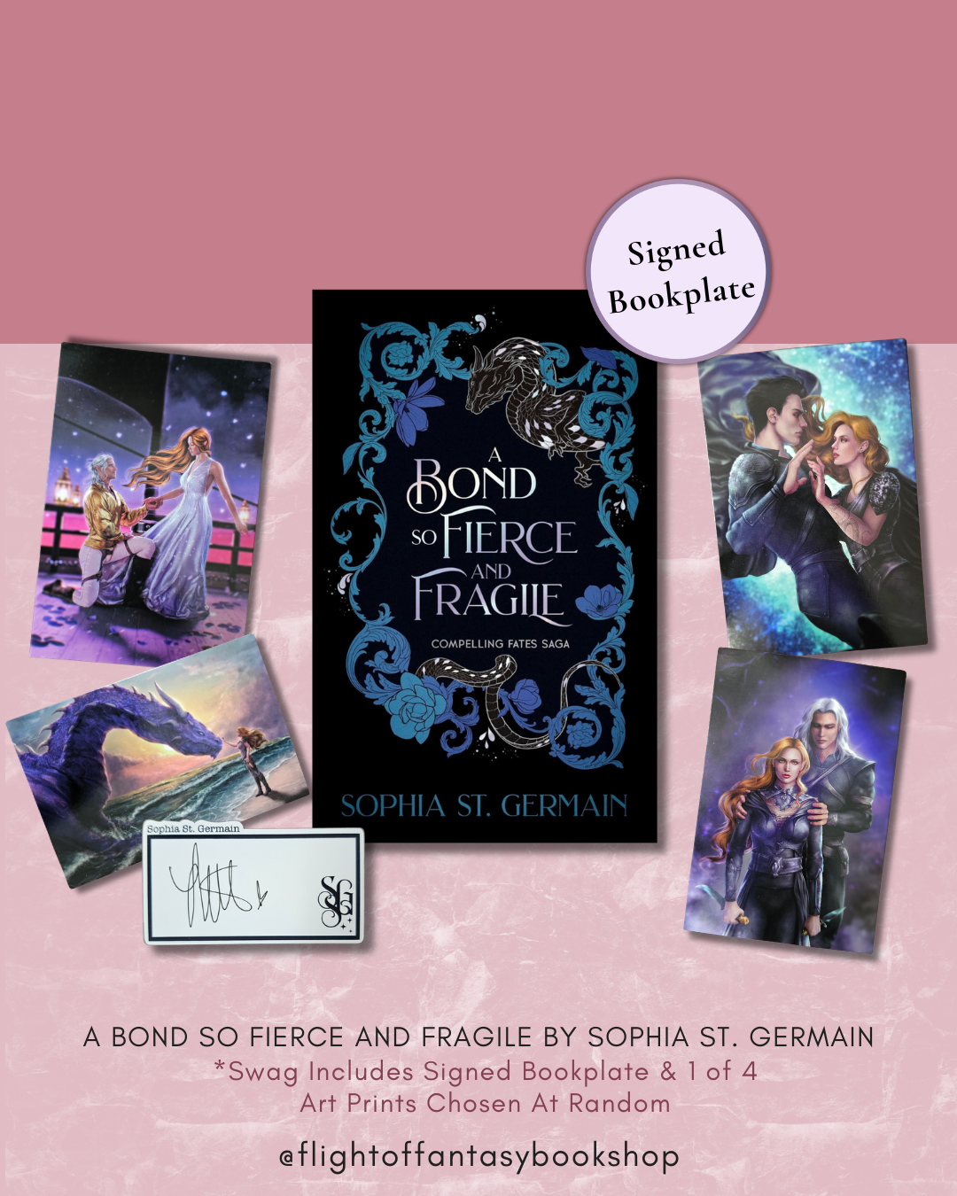 A Bond so Fierce and Fragile - Paperback (Signed bookplate)
